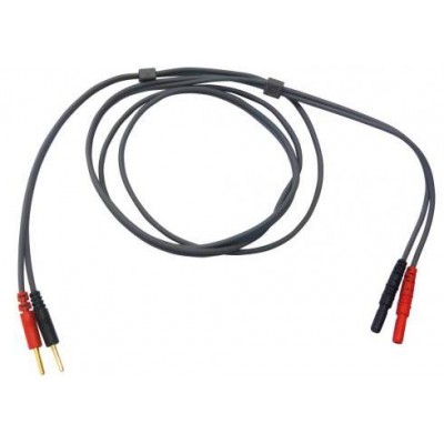 Удлиненный кабель для подключения электродов 2,2 м темно-серые